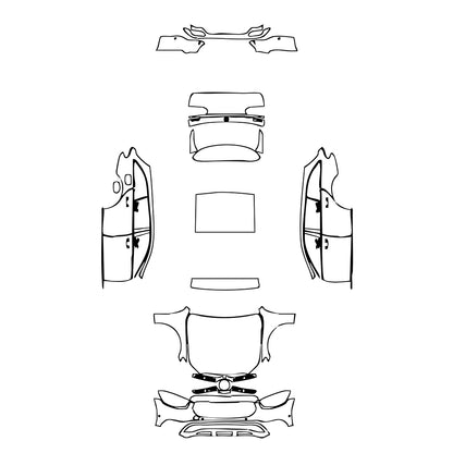 Pre-Cut PPF Mercedes-Benz E Class Wagon Estate All-Terrain 2023 - PPF-Kits