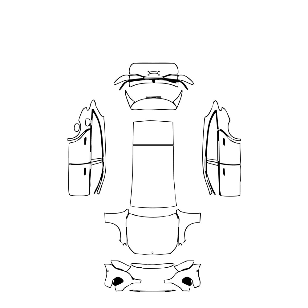 Pre-Cut PPF Mercedes-Benz E Class Wagon Estate Base 2025 - PPF-Kits