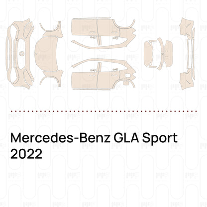 Voorgesneden PPF Mercedes-Benz GLA Sport 2022