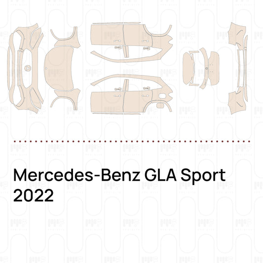 Voorgesneden PPF Mercedes-Benz GLA Sport 2022