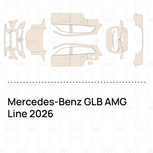 Voorgesneden PPF Mercedes-Benz GLB AMG Line 2026
