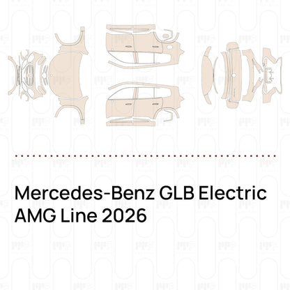 Voorgesneden PPF Mercedes-Benz GLB Electric AMG Line 2026
