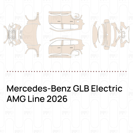 Voorgesneden PPF Mercedes-Benz GLB Electric AMG Line 2026
