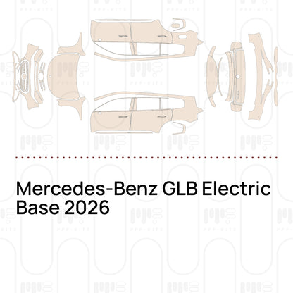Voorgesneden PPF Mercedes-Benz GLB Electric Base 2026