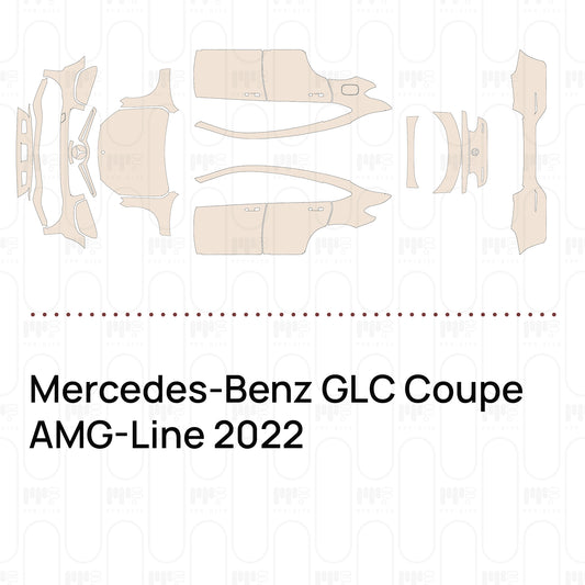 Voorgesneden PPF Mercedes-Benz GLC Coupe AMG-Line 2022