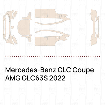 Voorgesneden PPF Mercedes-Benz GLC Coupe AMG GLC63S 2022