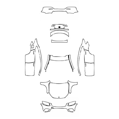 Pre-Cut PPF Mercedes-Benz GLC Coupe Base 2018 - PPF-Kits