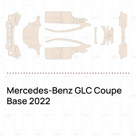 Voorgesneden PPF Mercedes-Benz GLC Coupe Base 2022