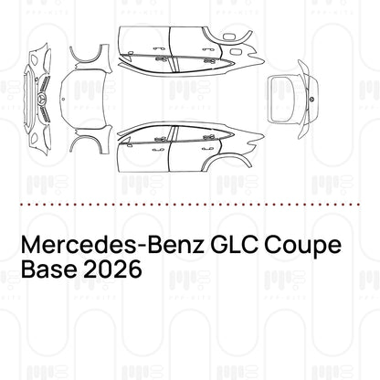 Voorgesneden PPF Mercedes-Benz GLC Coupe Base 2026