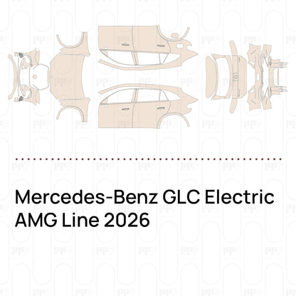 Voorgesneden PPF Mercedes-Benz GLC Electric AMG Line 2026