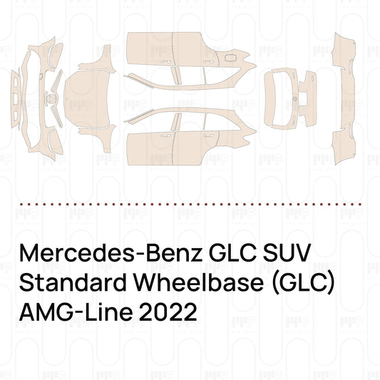 Voorgesneden PPF Mercedes-Benz GLC SUV Standard Wheelbase (GLC) AMG-Line 2022