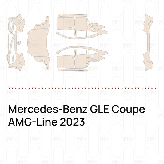 Voorgesneden PPF Mercedes-Benz GLE Coupe AMG-Line 2023
