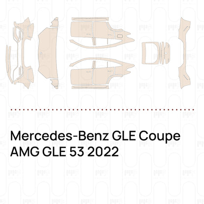 Voorgesneden PPF Mercedes-Benz GLE Coupe AMG GLE 53 2022