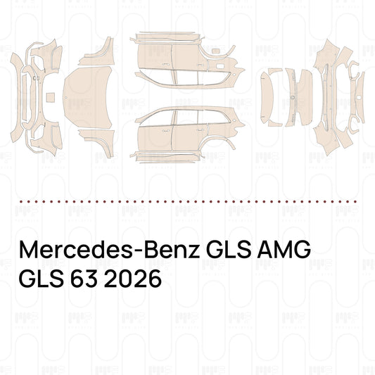 Voorgesneden PPF Mercedes-Benz GLS AMG GLS 63 2026