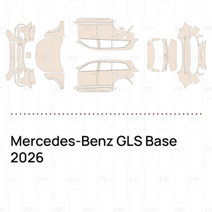 Voorgesneden PPF Mercedes-Benz GLS Base 2026