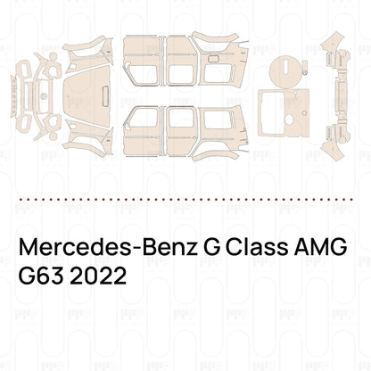 Voorgesneden PPF Mercedes-Benz G Class AMG G63 2022