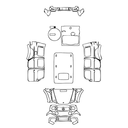 Pre-Cut PPF Mercedes-Benz G Class AMG G63 2023 - PPF-Kits