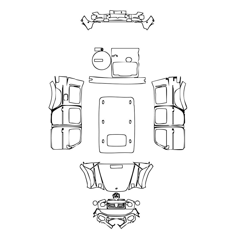 Pre-Cut PPF Mercedes-Benz G Class G450 AMG Line 2025 - PPF-Kits