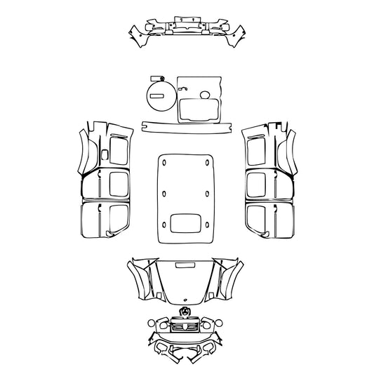 Pre-Cut PPF Mercedes-Benz G Class G450 AMG Line 2025 - PPF-Kits