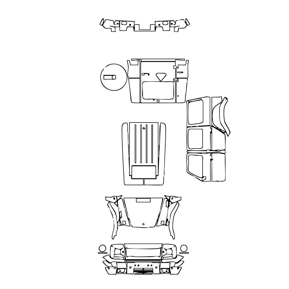 Pre-Cut PPF Mercedes-Benz G Class G500 2014 - PPF-Kits