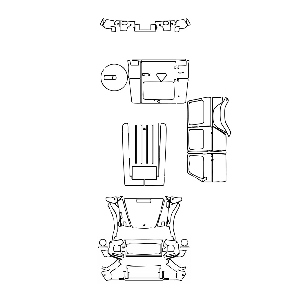 Pre-Cut PPF Mercedes-Benz G Class G500 2018 - PPF-Kits