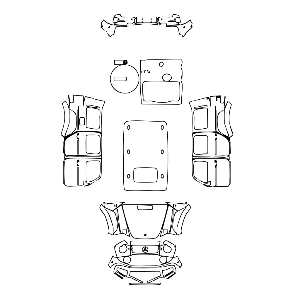 Pre-Cut PPF Mercedes-Benz G Class G500 2021 - PPF-Kits