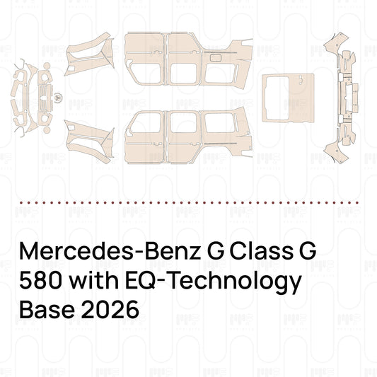 Voorgesneden PPF Mercedes-Benz G Class G 580 with EQ-Technology Base 2026