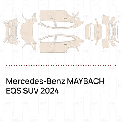 Voorgesneden PPF Mercedes-Benz MAYBACH EQS SUV 2024