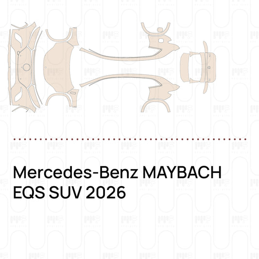 Voorgesneden PPF Mercedes-Benz MAYBACH EQS SUV 2026