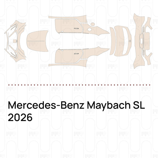 Voorgesneden PPF Mercedes-Benz Maybach SL 2026