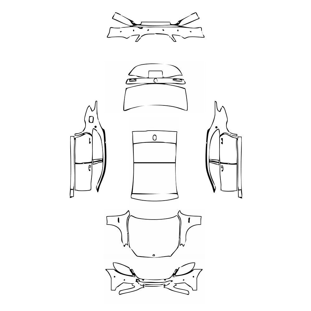 Pre-Cut PPF Mercedes-Benz Maybach S Class S400 2016 - PPF-Kits