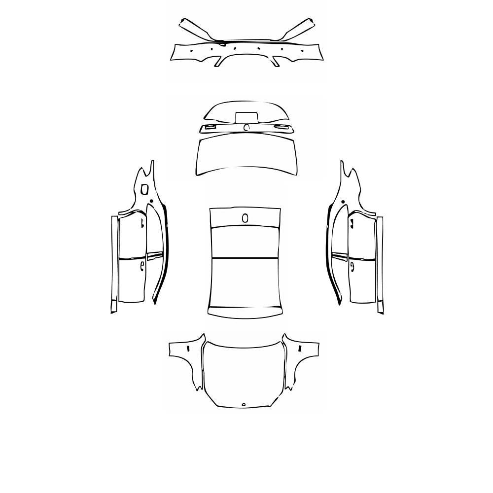 Pre-Cut PPF Mercedes-Benz Maybach S Class S680 2019 - PPF-Kits