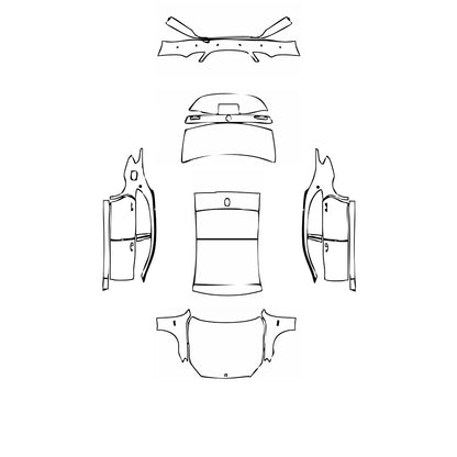 Pre-Cut PPF Mercedes-Benz Maybach S Class S680 2019 - PPF-Kits