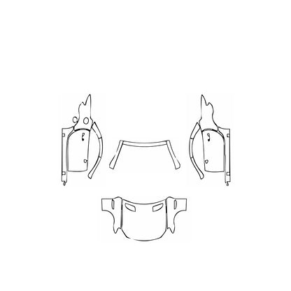 Pre-Cut PPF Mercedes-Benz SLC base 2018 - PPF-Kits