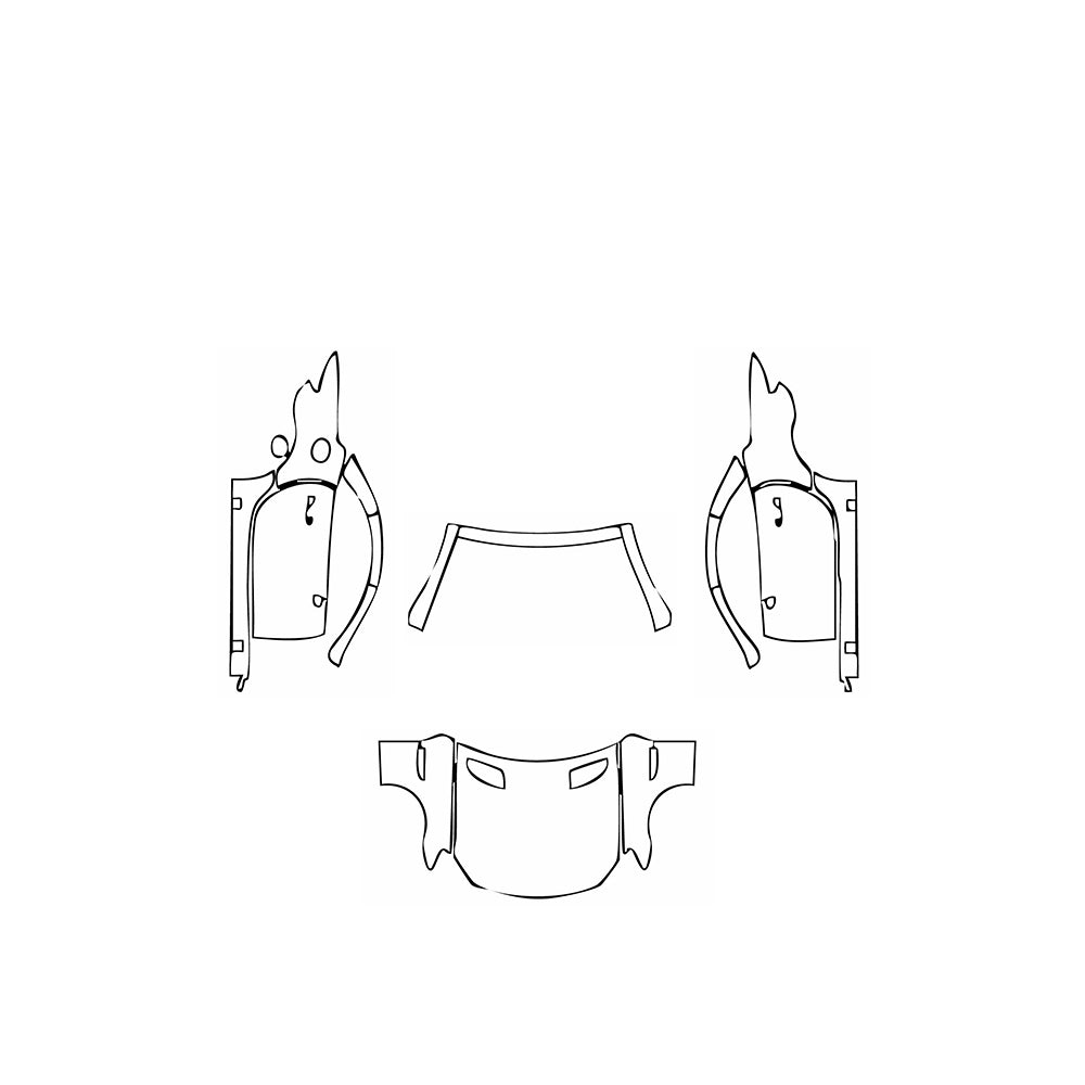 Pre-Cut PPF Mercedes-Benz SLC base 2020 - PPF-Kits