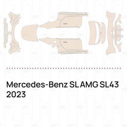 Voorgesneden PPF Mercedes-Benz SL AMG SL43 2023