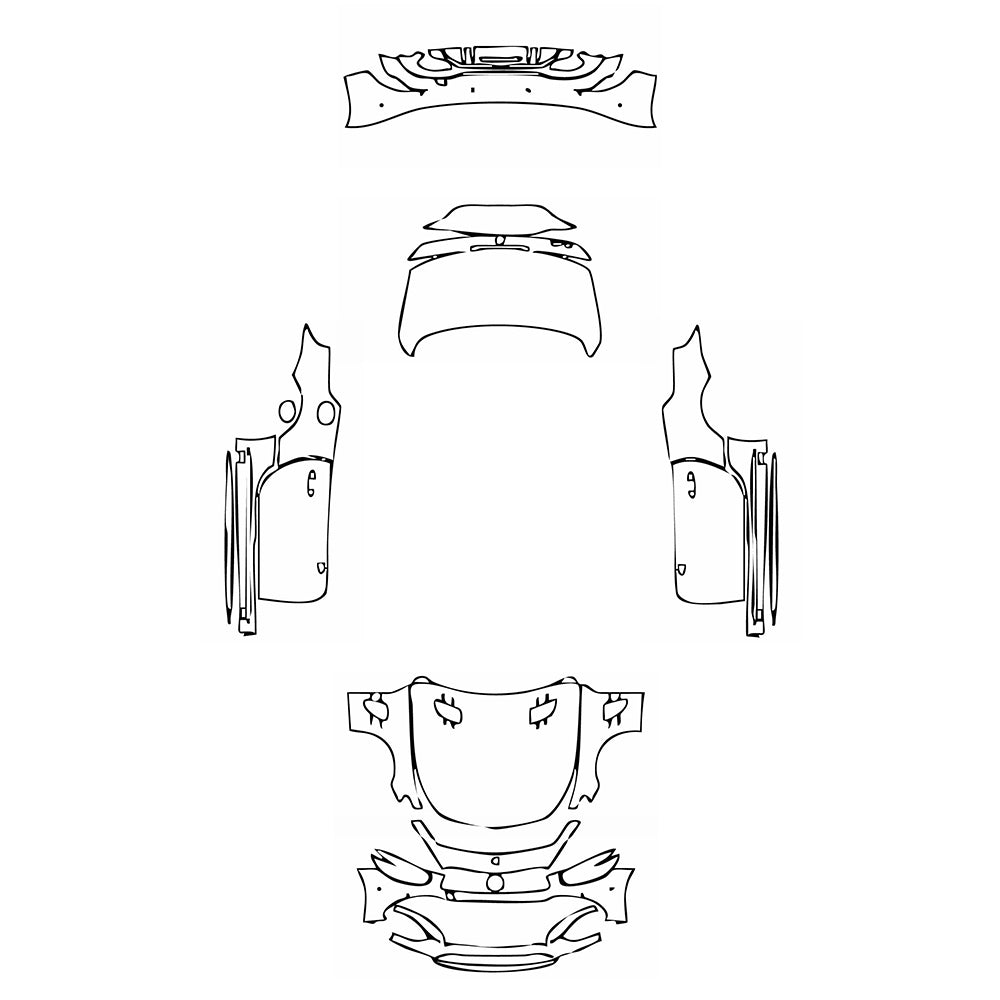 Pre-Cut PPF Mercedes-Benz SL Roadster 2018 - PPF-Kits