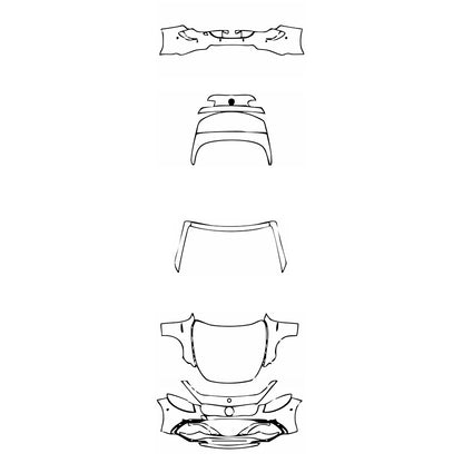 Pre-Cut PPF Mercedes-Benz S Class Cabriolet AMG S63 2018 - PPF-Kits