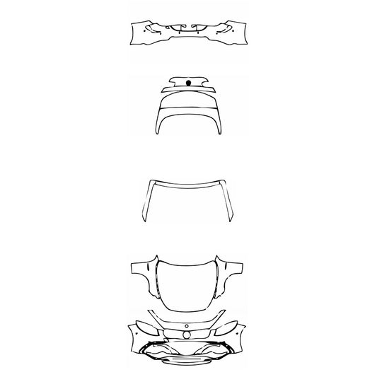 Pre-Cut PPF Mercedes-Benz S Class Cabriolet AMG S63 2018 - PPF-Kits