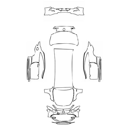 Pre-Cut PPF Mercedes-Benz S Class Coupe AMG S65 2015 - PPF-Kits