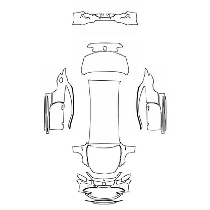 Pre-Cut PPF Mercedes-Benz S Class Coupe AMG S65 2016 - PPF-Kits