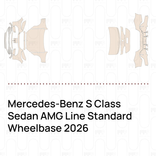 Voorgesneden PPF Mercedes-Benz S Class Sedan AMG Line Standard Wheelbase 2026