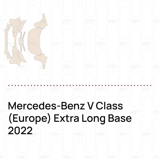 Voorgesneden PPF Mercedes-Benz V Class (Europe) Extra Long Base 2022