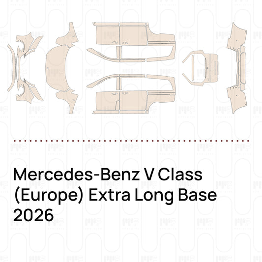 Voorgesneden PPF Mercedes-Benz V Class (Europe) Extra Long Base 2026