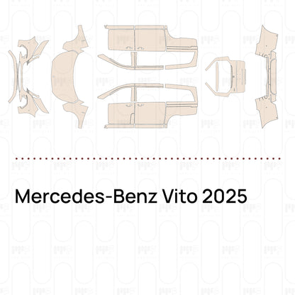 Voorgesneden PPF Mercedes-Benz Vito 2025