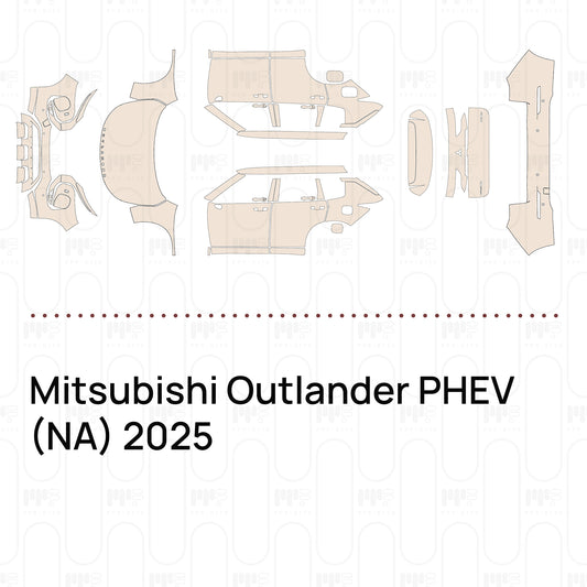 Voorgesneden PPF Mitsubishi Outlander PHEV (NA) 2025