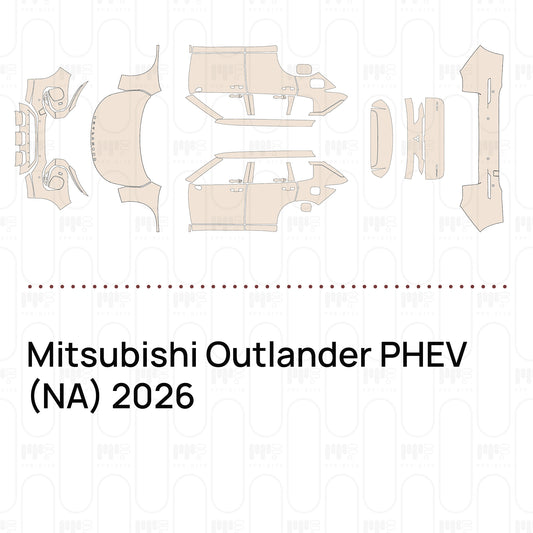 Voorgesneden PPF Mitsubishi Outlander PHEV (NA) 2026