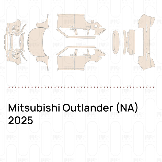 Voorgesneden PPF Mitsubishi Outlander (NA) 2025