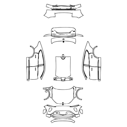 Pre-Cut PPF NIO EC7 2025 - PPF-Kits