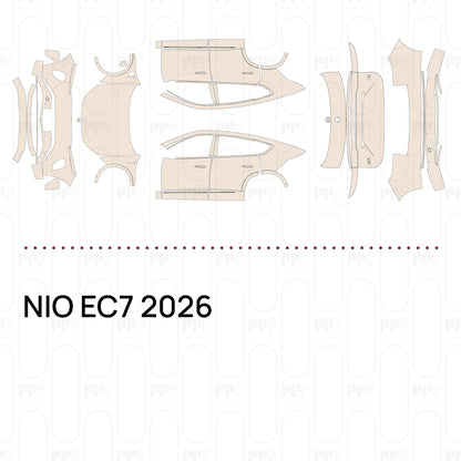 Voorgesneden PPF NIO EC7 2026